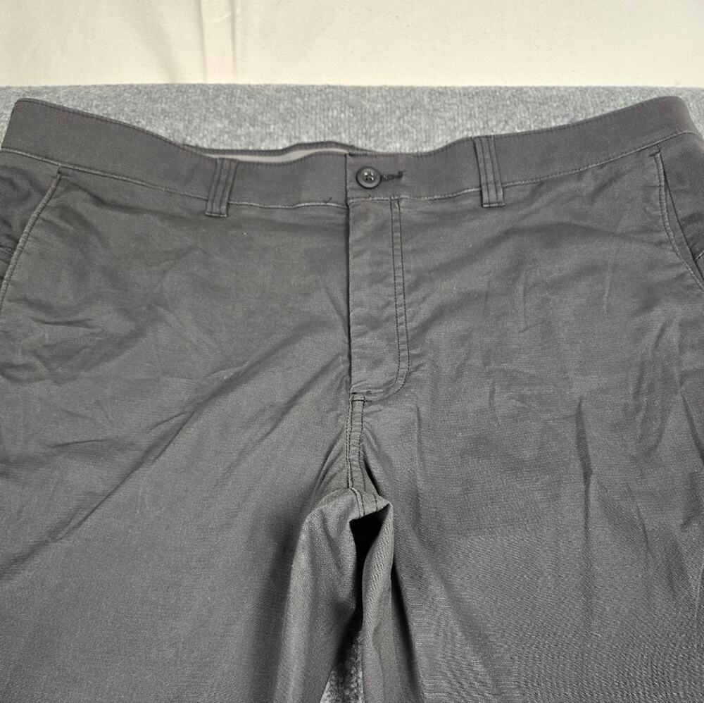 Haggar Men's‎ 42X30 Utility Straight Fit Cargo Grey Pant #156
